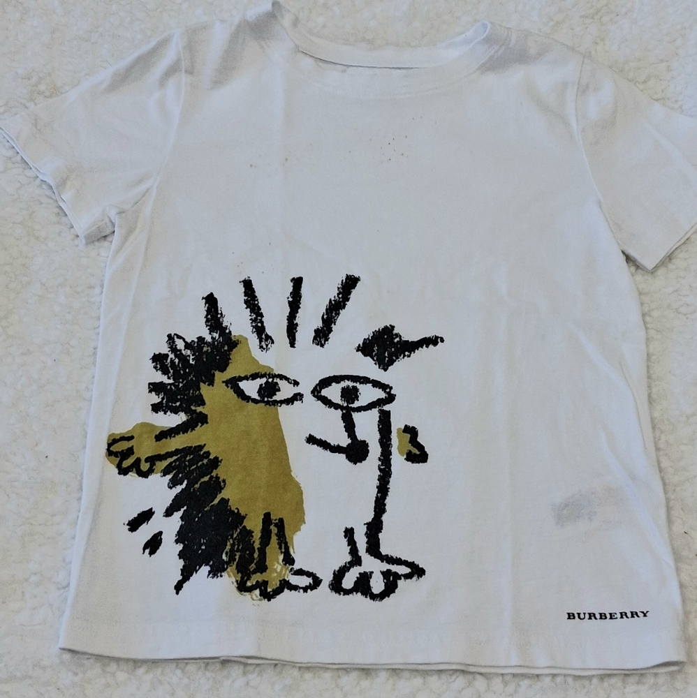 Burberry Childrens Short Sleeved Shirt Hedgehog